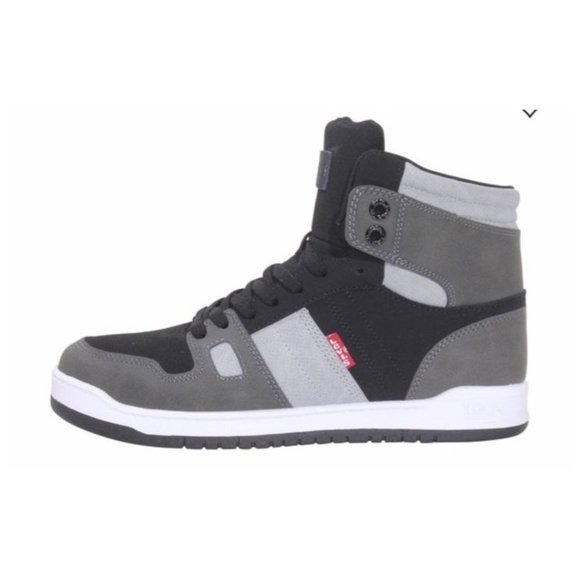Sneakers High Top Sneaker Boot flat timberland timberline booties levis gray
